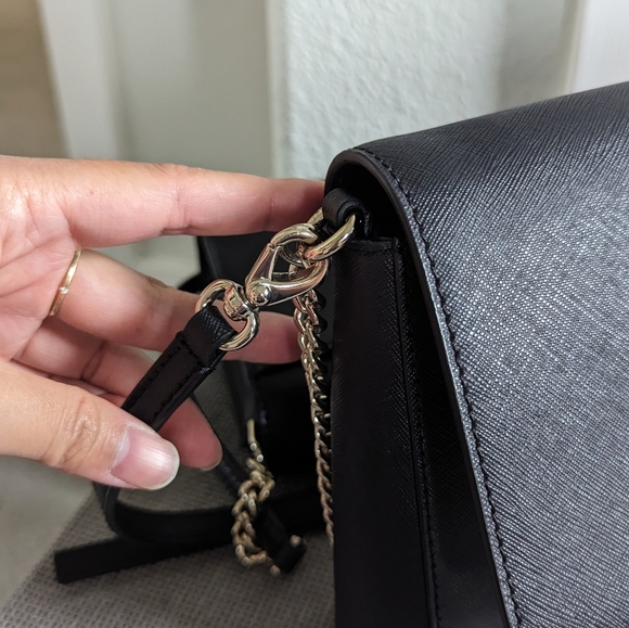 Kate Spade Laurel Way Greer Crossbody Shoulder Bag - Black - Picture 6 of 12